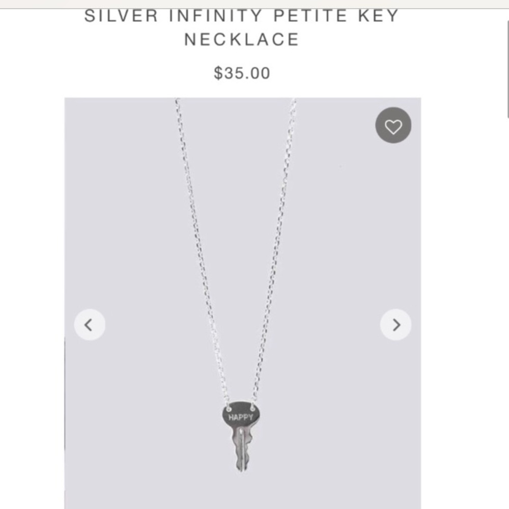The giving keys necklace